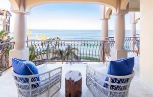 Patio with surf breaks