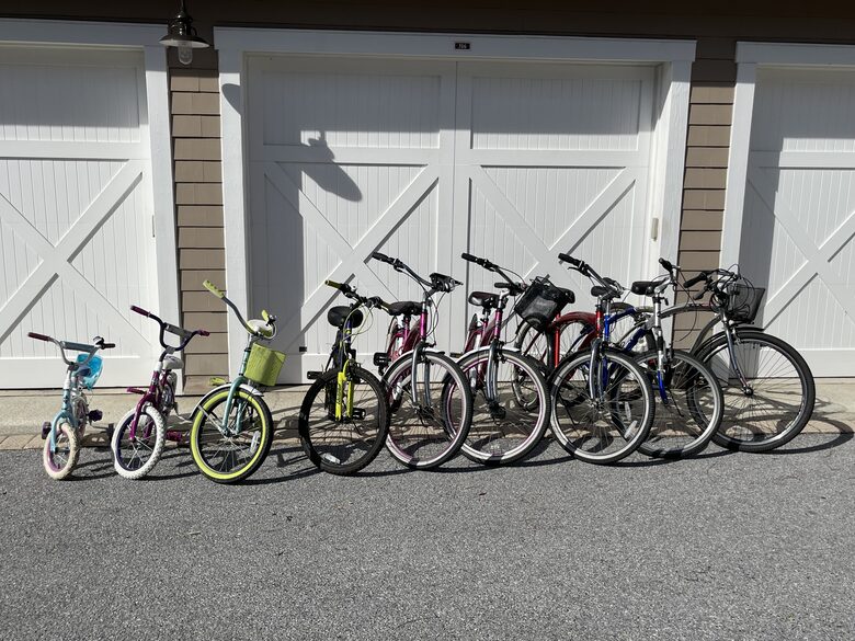Our bikes which you can use