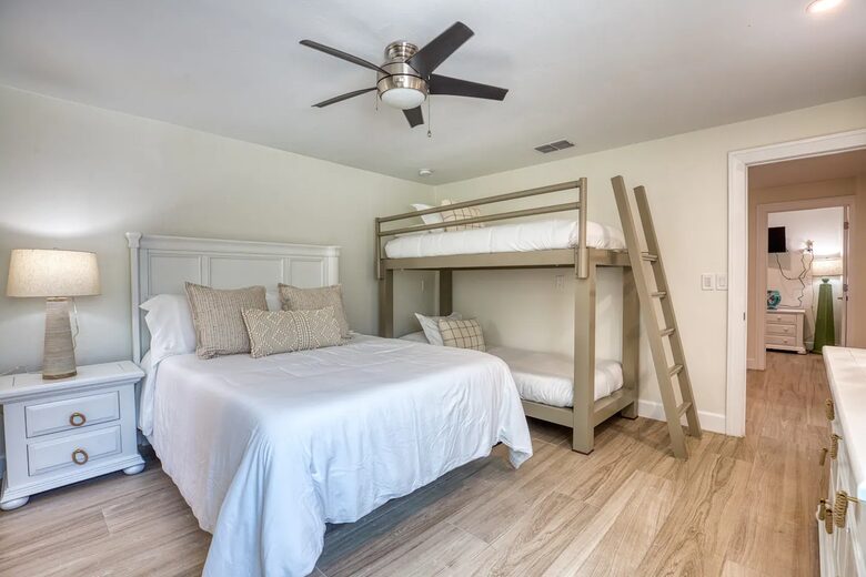 Latitude Adjustment- Beachfront with an Amazing Lit Private Fishing Dock w/ Sunrise Views - North Captiva, Florida