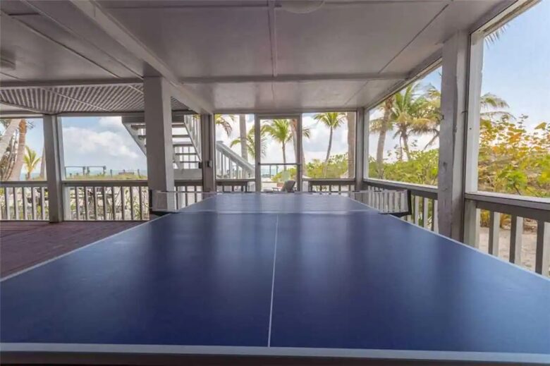 Latitude Adjustment- Beachfront with an Amazing Lit Private Fishing Dock w/ Sunrise Views - North Captiva, Florida