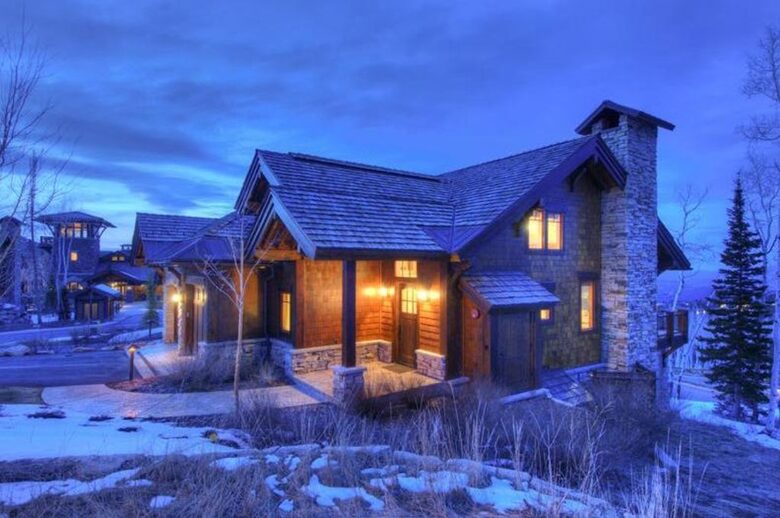 Back view of our Deer Valley home