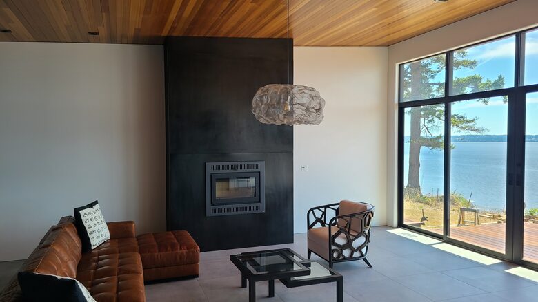 Modern Cabin by the Sea - Camano Island, Washington