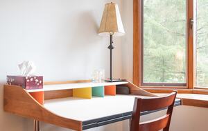Work desk in Lower Master Bedroom
