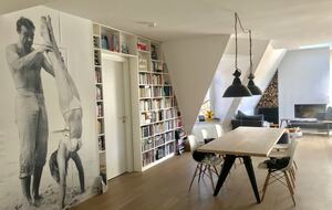 Rooftop Apartment With Fireplace And Terrace - Munich, Germany
