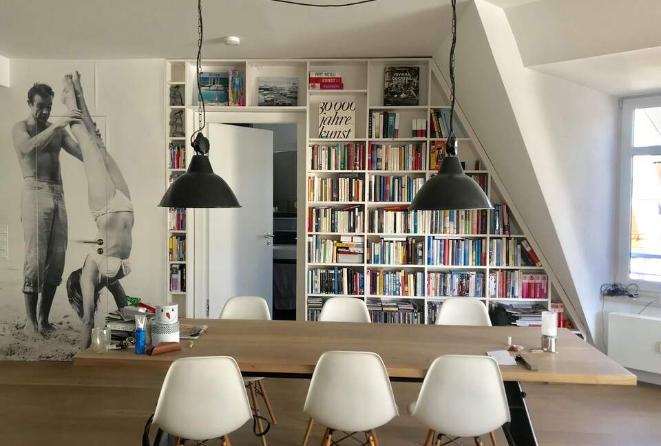 Rooftop Apartment With Fireplace And Terrace - Munich, Germany