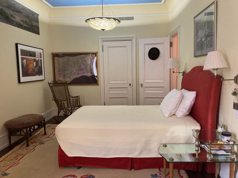 Bedroom 1 with adjoining bathroom