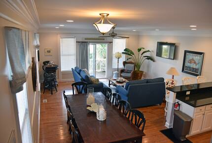 First Floor Dining and Living Area