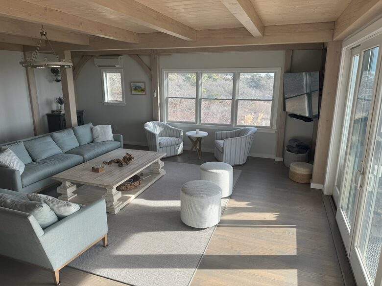 Post and Beam Retreat | On the Water with Mooring - Edgartown, Massachusetts