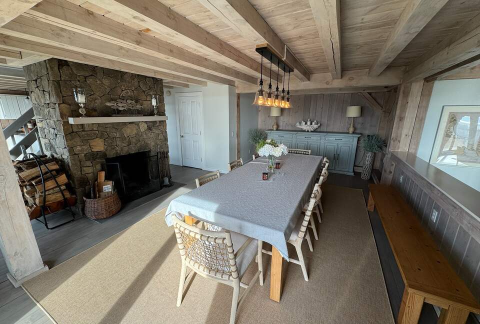 Post and Beam Retreat | On the Water with Mooring - Edgartown, Massachusetts