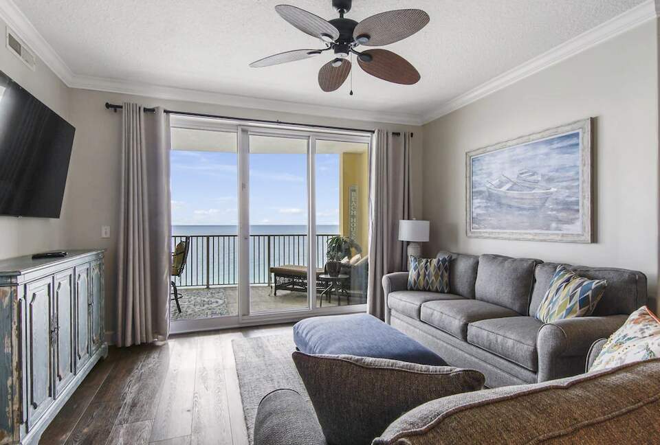 Panama City Beach Oceanfront Upper Floor Condo - Panama City Beach, Florida