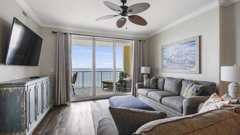 Panama City Beach Oceanfront Upper Floor Condo - Panama City Beach, Florida