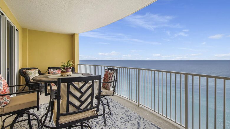 Panama City Beach Oceanfront Upper Floor Condo - Panama City Beach, Florida