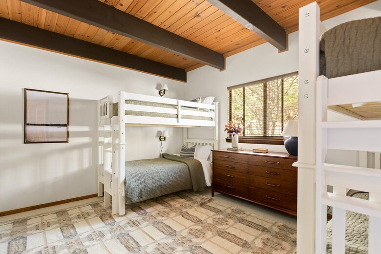 Bunk bed room.
