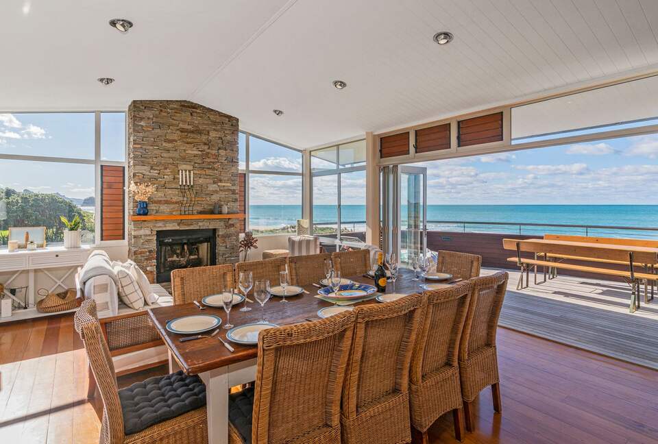 Living and Dining with a view