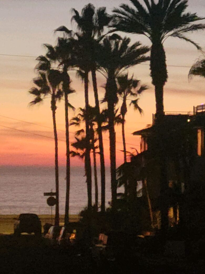 Gorgeous California sunset