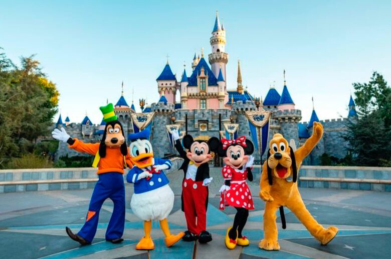 One hour drive to Disneyland