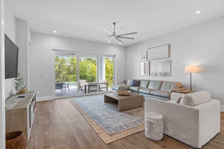 Custom Home With Boat Slip Steps from the Ocean and Town - New Smyrna Beach, Florida