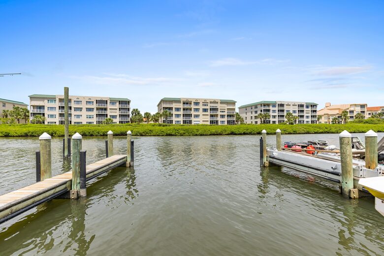 Custom Home With Boat Slip Steps from the Ocean and Town - New Smyrna Beach, Florida