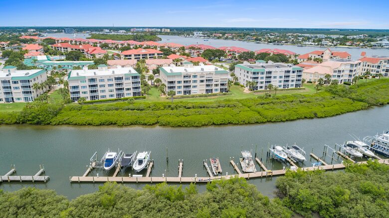 Custom Home With Boat Slip Steps from the Ocean and Town - New Smyrna Beach, Florida