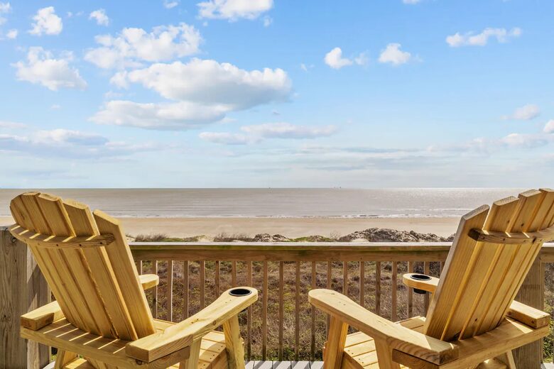 Beachfront Home on Crystal Beach - Crystal Beach, Texas