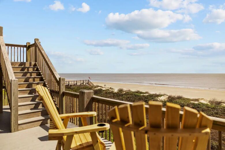 Beachfront Home on Crystal Beach - Crystal Beach, Texas
