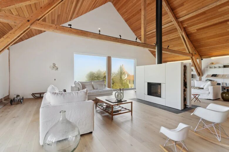 Magnificent Swiss Farm Entirely Renovated - Démoret, Switzerland