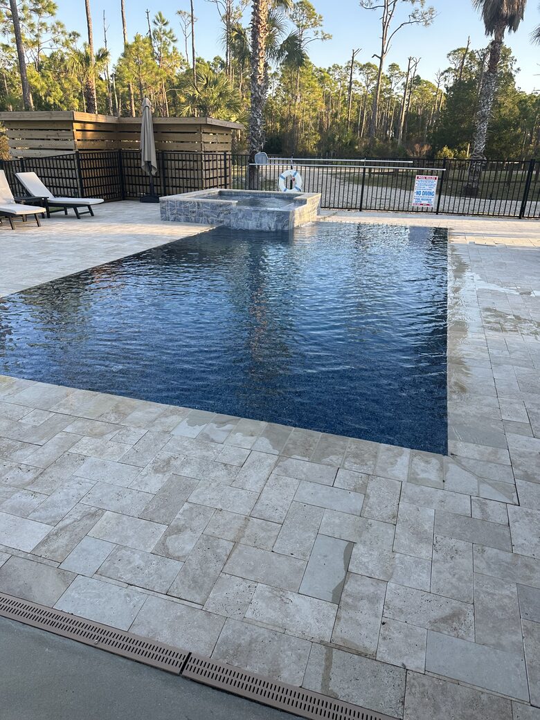 High Times bayfront with pier, swimming pool and 2 hot tubs on #1 Beach in America - St George Island, Florida