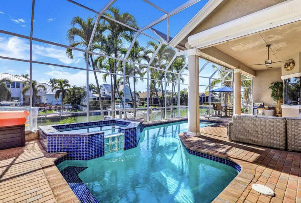 Marco Island Waterfront Canal Home - Marco Island, Florida