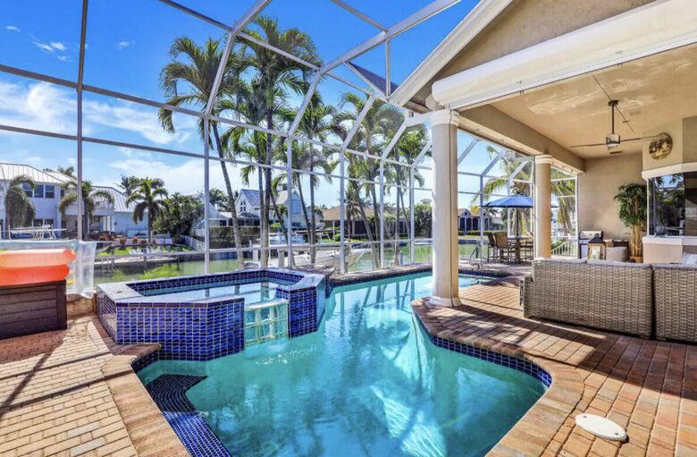 Marco Island Waterfront Canal Home - Marco Island, Florida