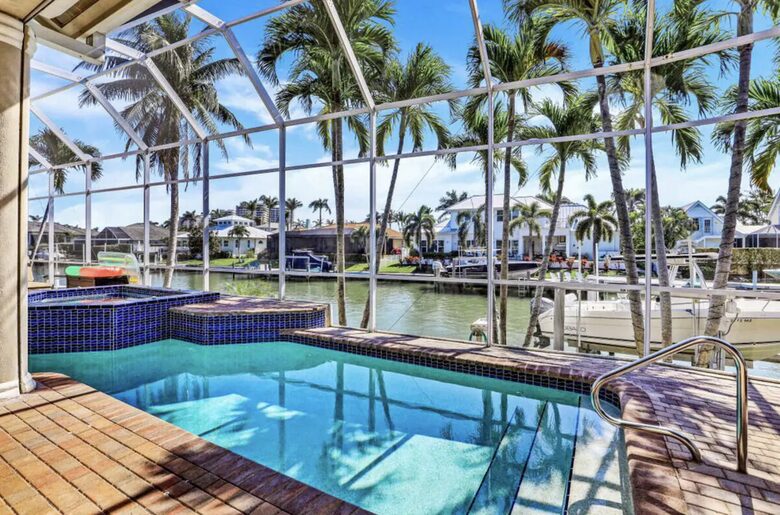Marco Island Waterfront Canal Home - Marco Island, Florida