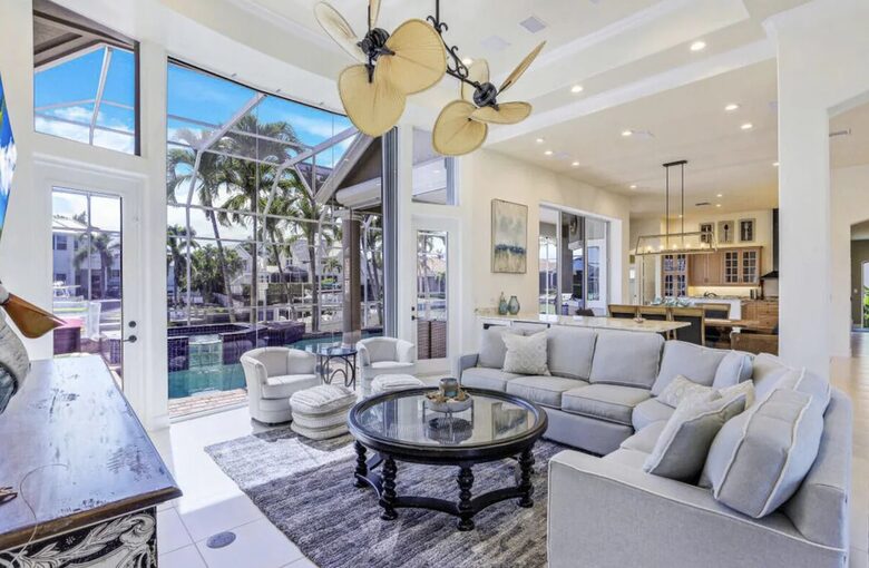 Marco Island Waterfront Canal Home - Marco Island, Florida