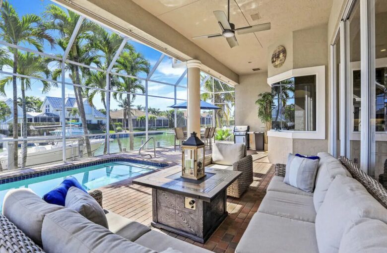 Marco Island Waterfront Canal Home - Marco Island, Florida