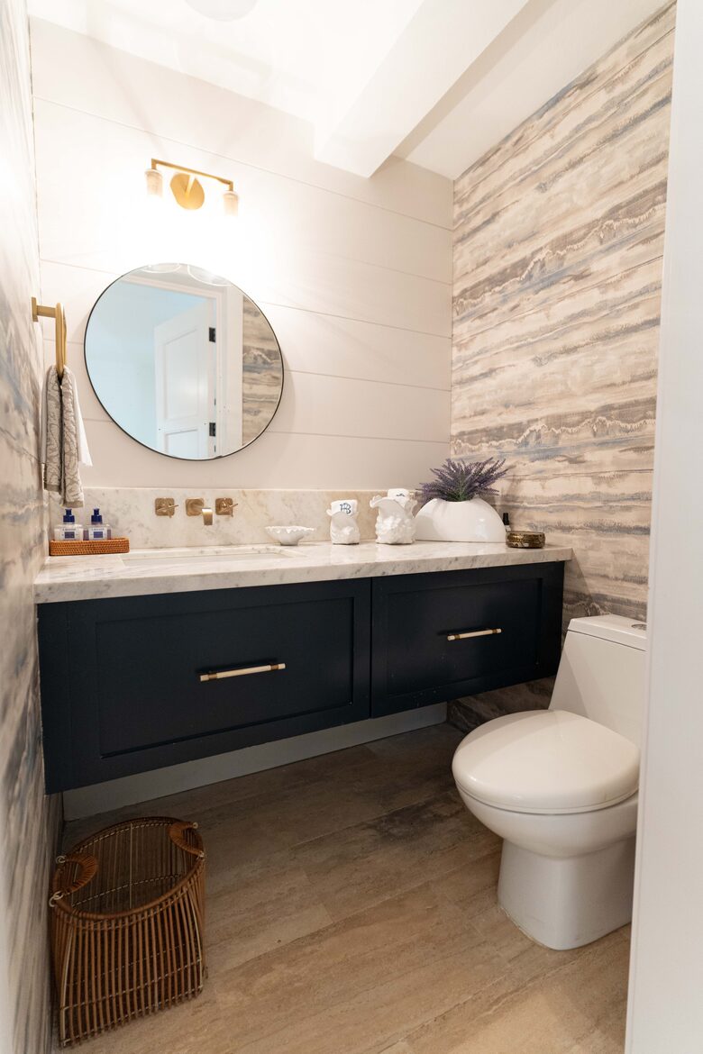 Powder room bathroom