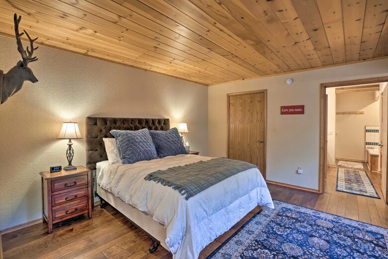Primary bedroom on first floor