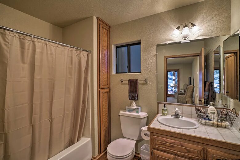 2nd full bathroom, lower level