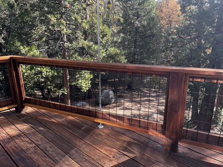 Deck off main living room