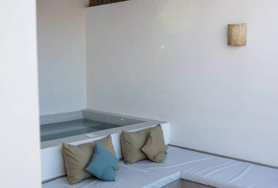 A Premium Room with Terrace and Pool at the Dhow Inn Boutique Hotel Zanzibar - Paje, Tanzania