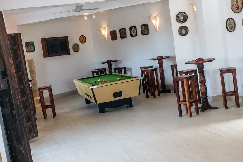 A Premium Room with Terrace and Pool at the Dhow Inn Boutique Hotel Zanzibar - Paje, Tanzania