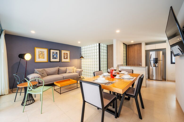 2 BD Coyoacan | New Equipped Condo W/GYM & ROOF - Ciudad De Mexico, Mexico