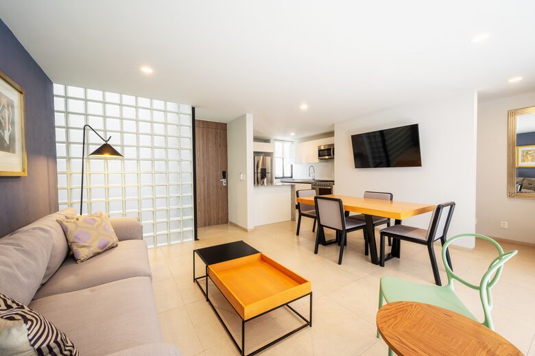 2 BD Coyoacan | New Equipped Condo W/GYM & ROOF - Ciudad De Mexico, Mexico