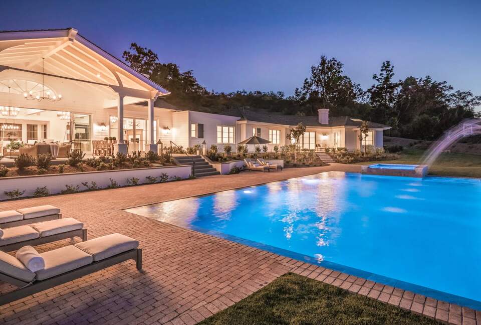 California Estate Escape on Golf Course - Rancho Santa Fe, California