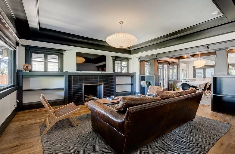 Graphite Grace | A Century-Old Craftsman Retreat - Los Angeles, California