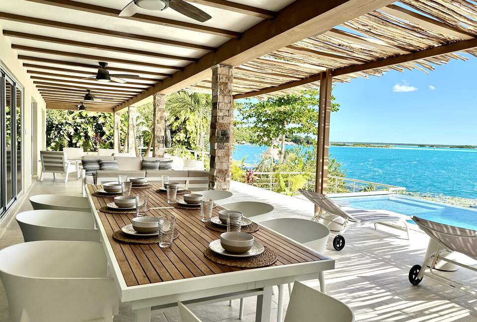 Casa Sol y Luna - Infinity pool - Bacalar Lagoon Waterfront - Bacalar, Mexico