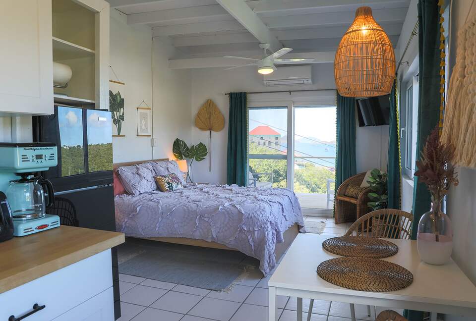 The Palm | Ocean View Studio - St John, Virgin Islands, U.S.