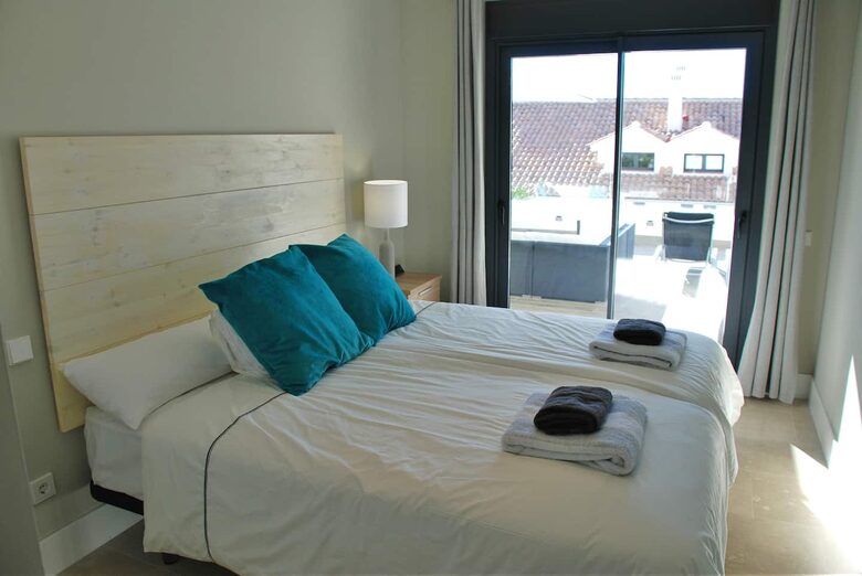 Modern Apartment with View to Gibraltar + Jacuzzi - Estepona, Spain