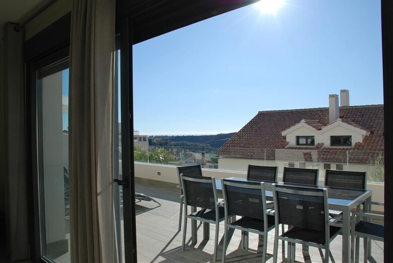 Modern Apartment with View to Gibraltar + Jacuzzi - Estepona, Spain