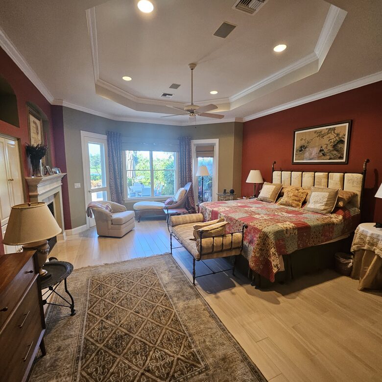 Master bedroom