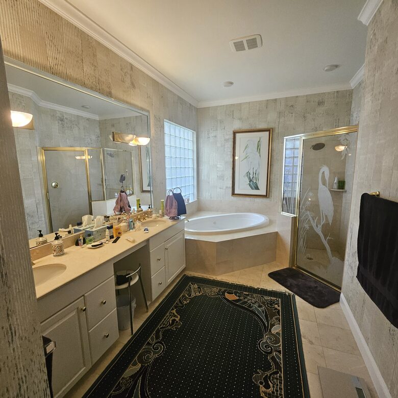 Master bathroom