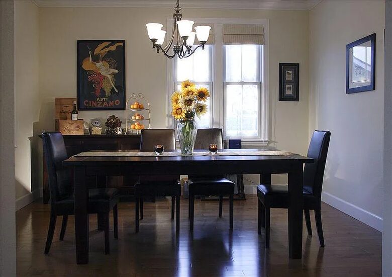Dining Room with your own personal Wine Fridge