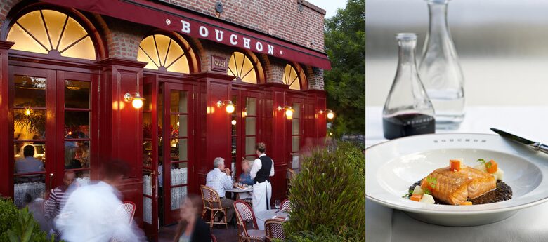 Bouchon Bistro just a few minutes stroll from home